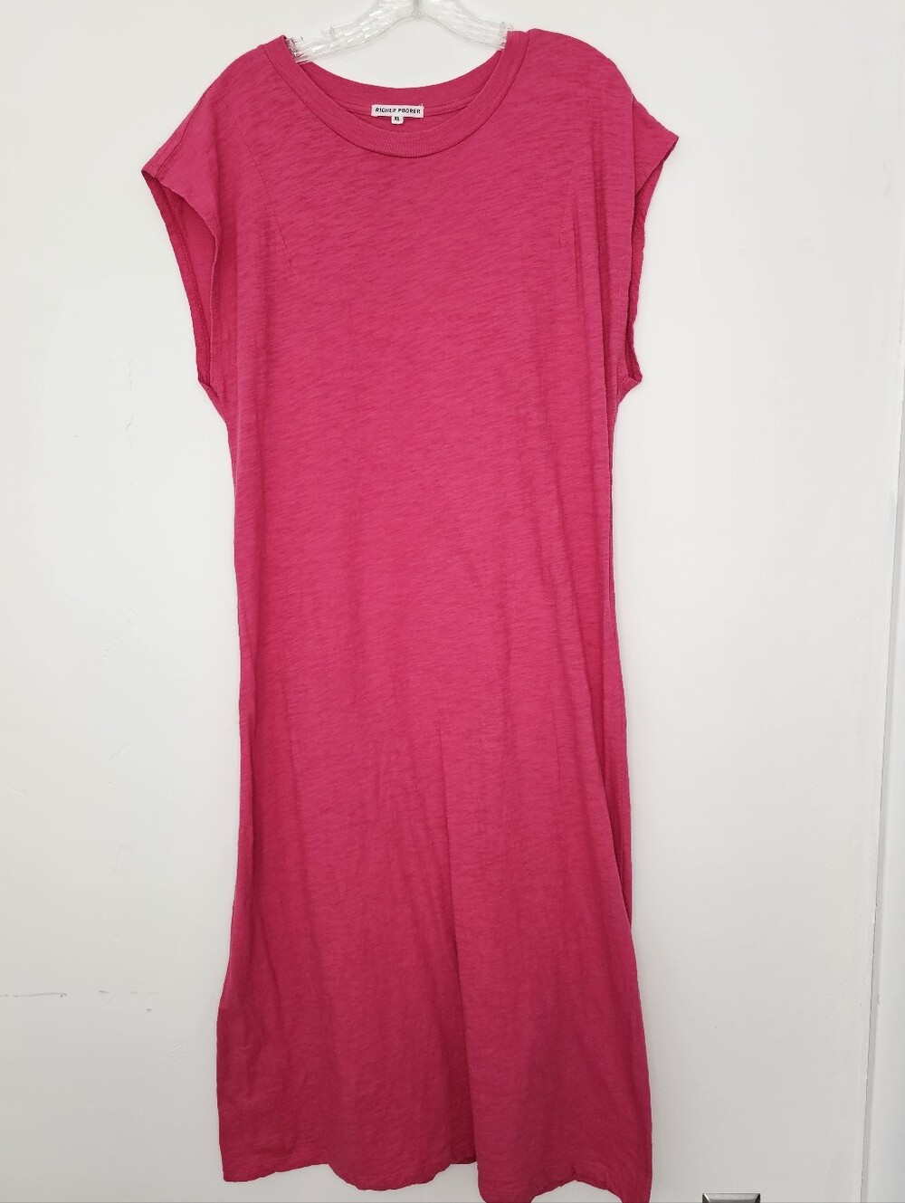 Richer Poorer Easy Pink T-Shirt Dress - XL